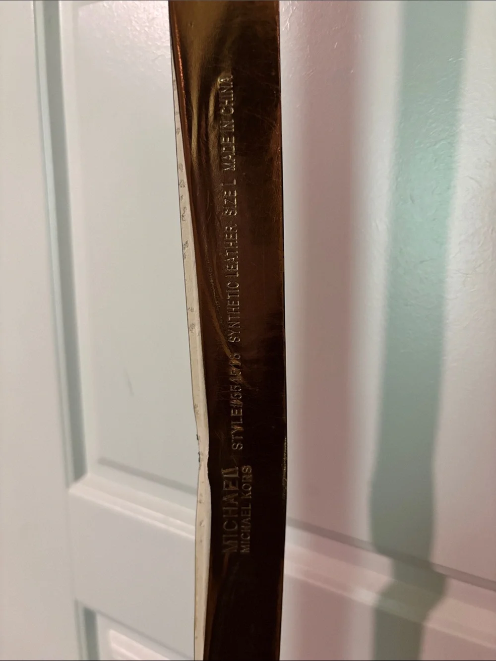 MICHAEL Michael Kors Chocolate Belt